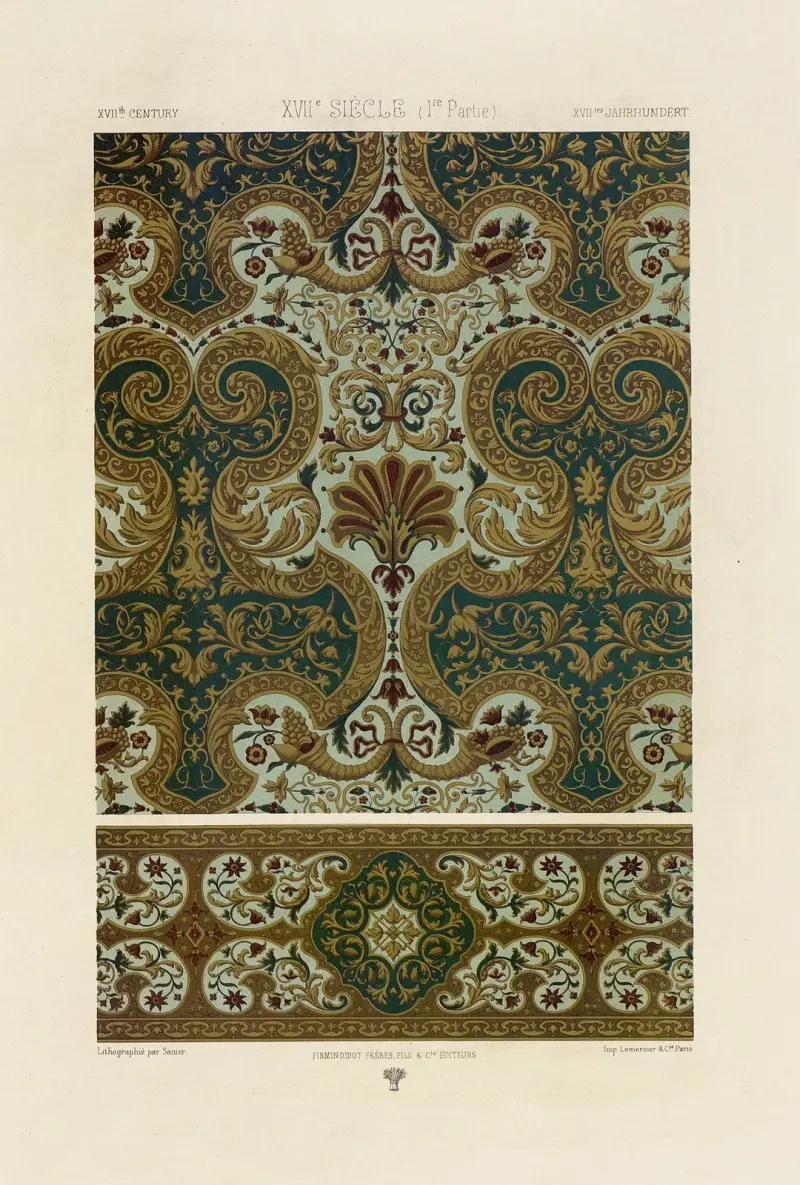 1800-talet 2 av Auguste Racinet