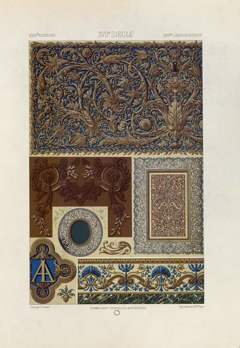 XVII. Jahrhundert von Auguste Racinet