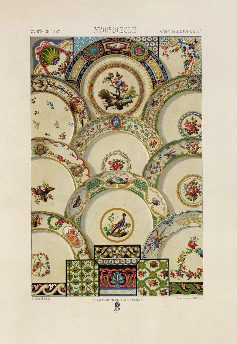 XVIIIe siècle 12, Auguste Racinet