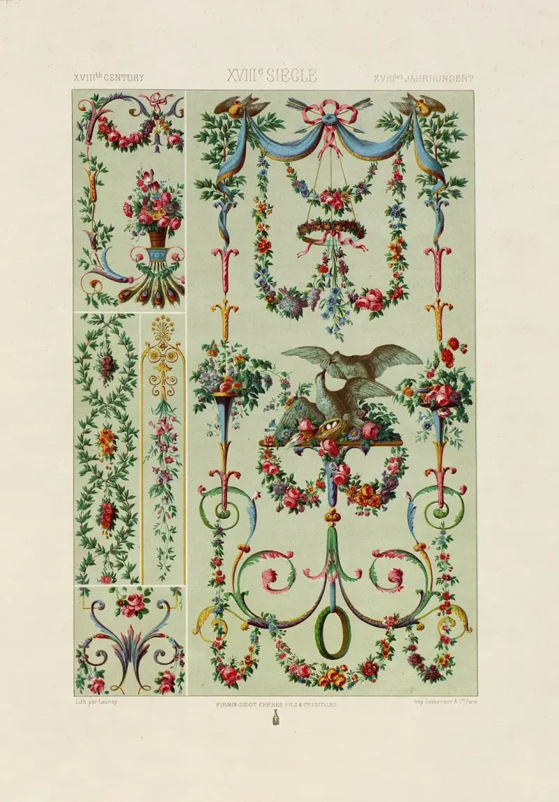 XVIII. století 13, Auguste Racinet
