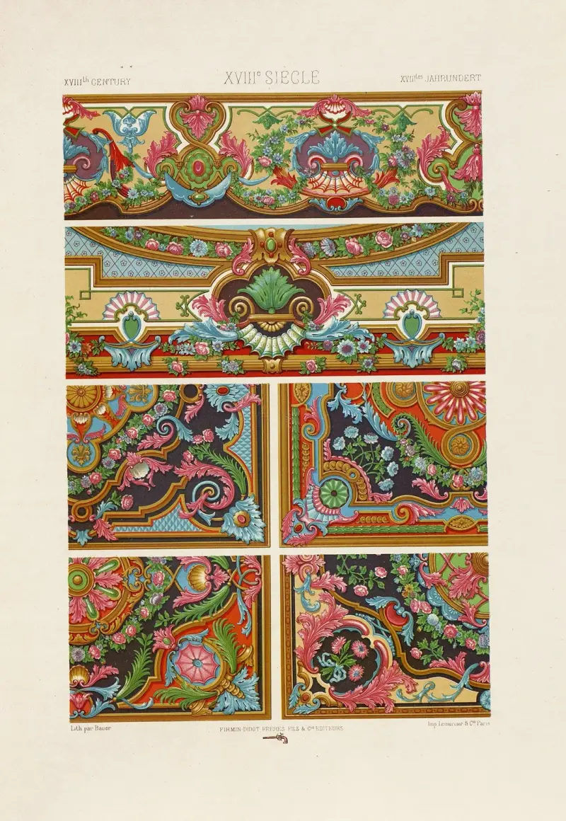 XVIII Siecle 3 av Auguste Racinet