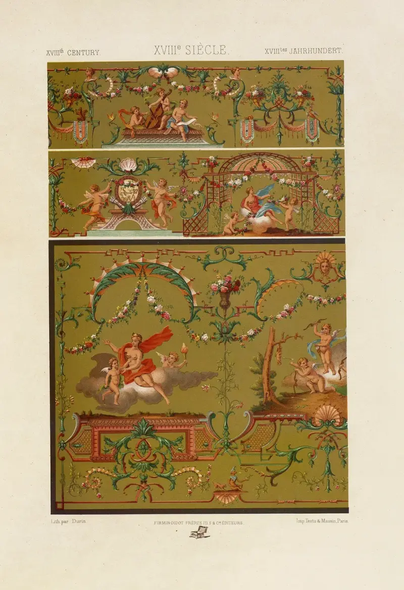 18. Jahrhundert 6 von Auguste Racinet