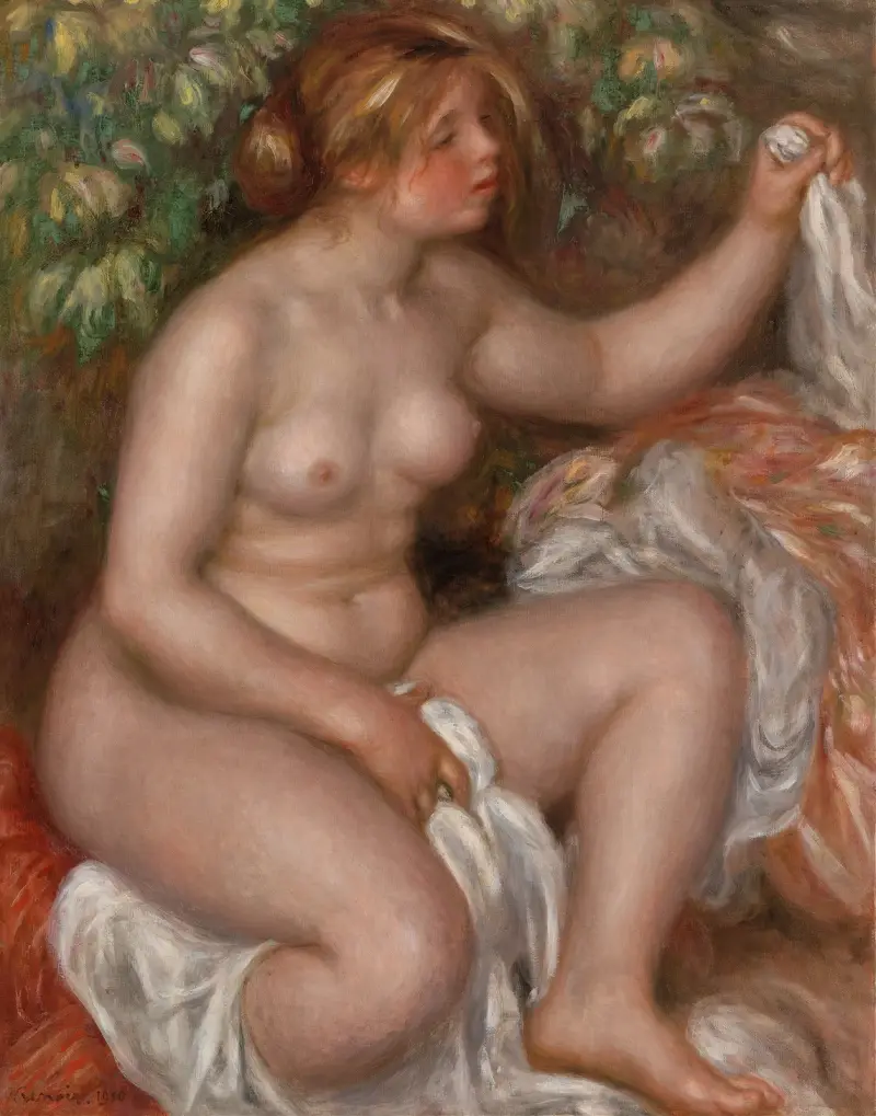 Po koupeli, Pierre-Auguste Renoir