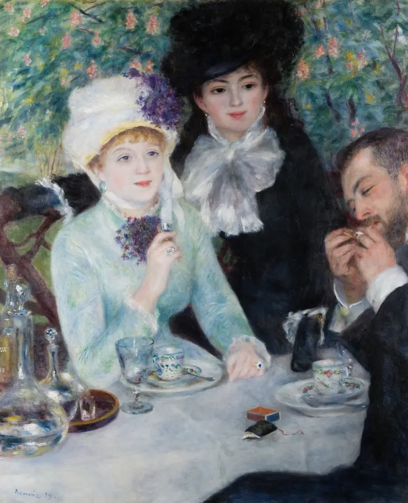 Nach dem Mittagessen von Pierre-Auguste Renoir