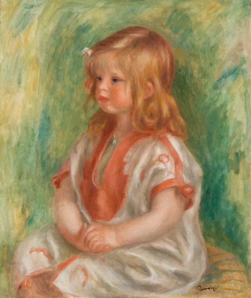 Claude Renoir von Pierre-Auguste Renoir
