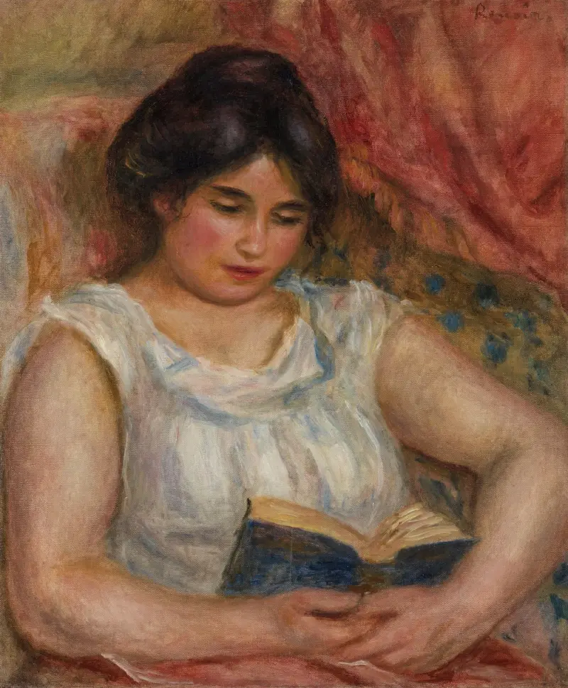 Gabrielle czytająca, Pierre-Auguste Renoir