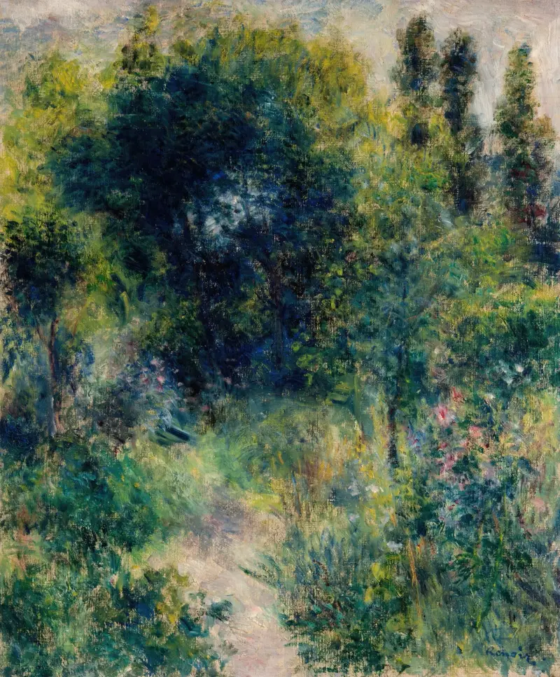 Zahrada, Pierre-Auguste Renoir