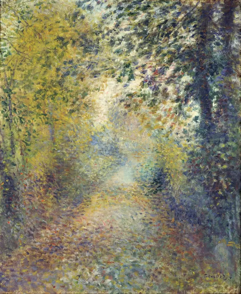 Im Wald von Pierre-Auguste Renoir