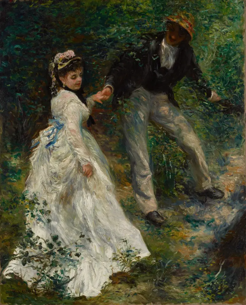 Promenaden, Pierre-Auguste Renoir