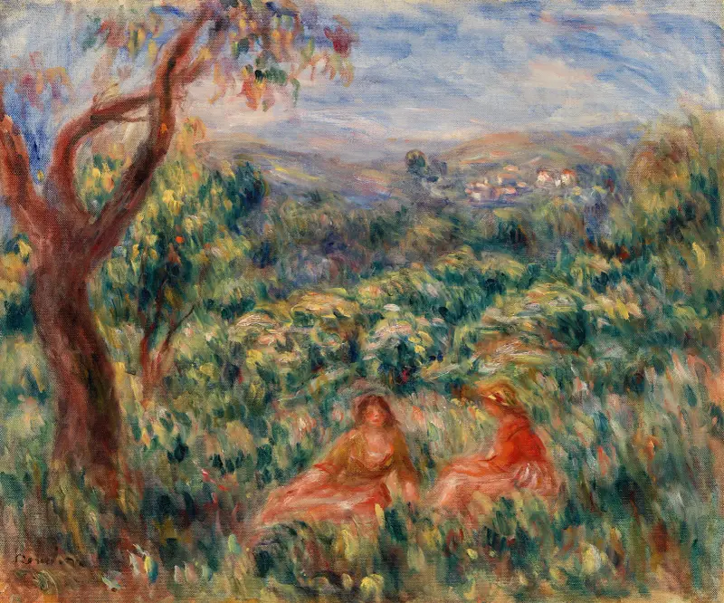 Krajina, 1916 – nr 1, Pierre-Auguste Renoir
