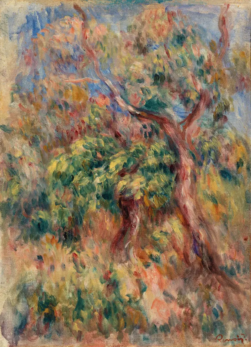 Krajina (Paysage), 1916 – Nr. 2, Pierre-Auguste Renoir