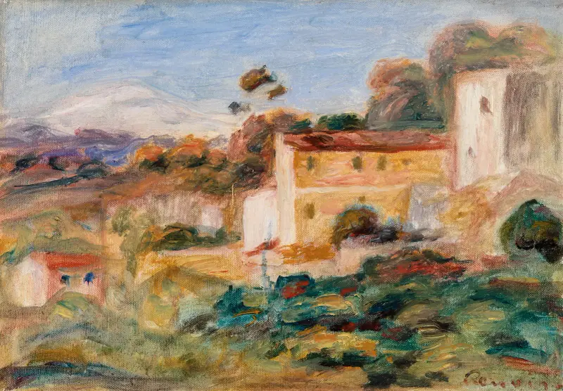 Krajina, 1911 – Nr. 1, Pierre-Auguste Renoir