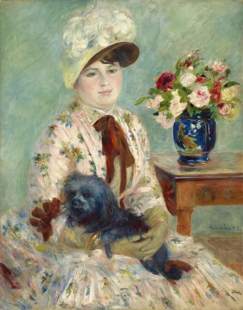Fräulein Charlotte Berthier von Pierre-Auguste Renoir