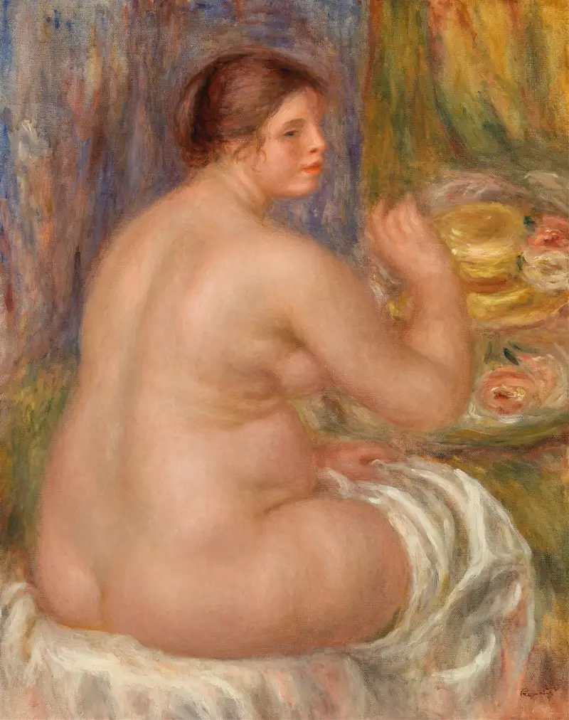 Akt zezadu, Pierre-Auguste Renoir