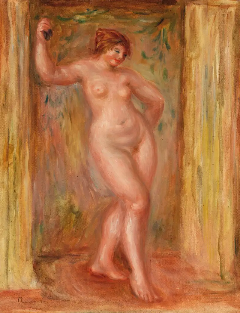 Akt z kastanietami, Pierre-Auguste Renoir