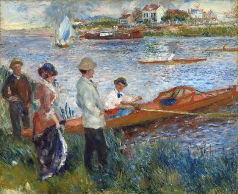 Ruderer bei Chatou von Pierre-Auguste Renoir