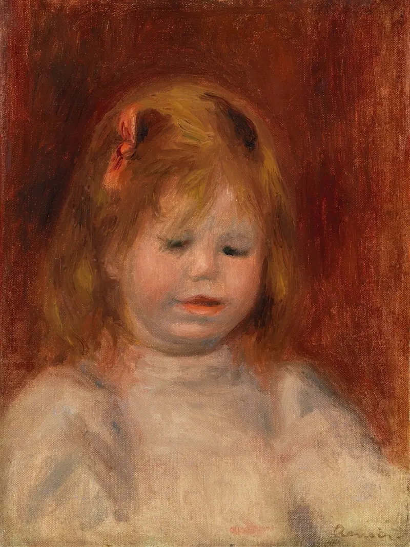 Portrait of Jean Renoir (Portrait de Jean Renoir) av Pierre-Auguste Renoir