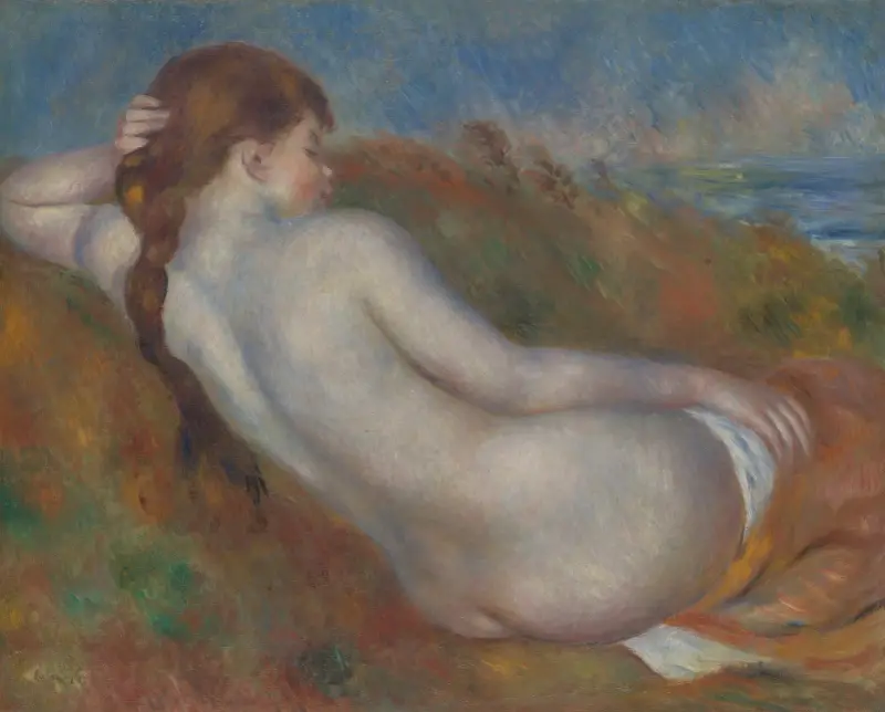 Leżąca naga, 1883, Pierre-Auguste Renoir