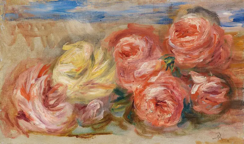 Růže, 1915, Pierre-Auguste Renoir