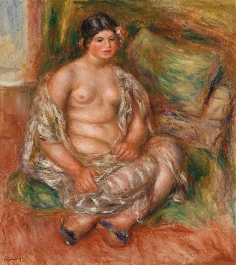 Sitzende Odaliske von Pierre-Auguste Renoir
