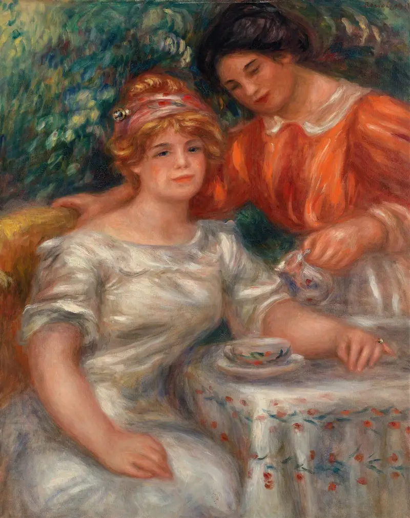 Čajový čas, Pierre-Auguste Renoir