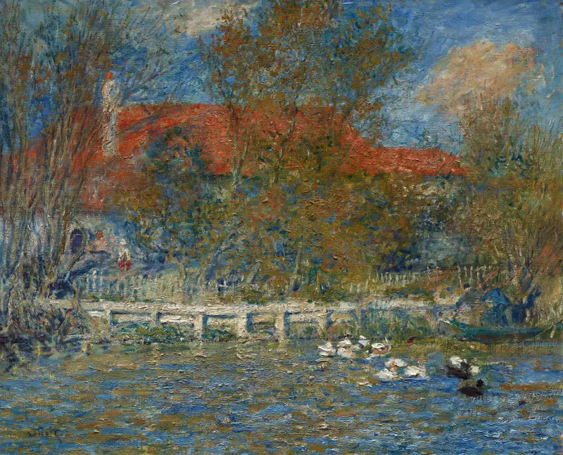 Der Ententeich von Pierre-Auguste Renoir