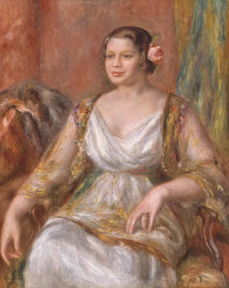 Tilla Durieux (Ottilie Godeffroy, 1880–1971), Pierre-Auguste Renoir