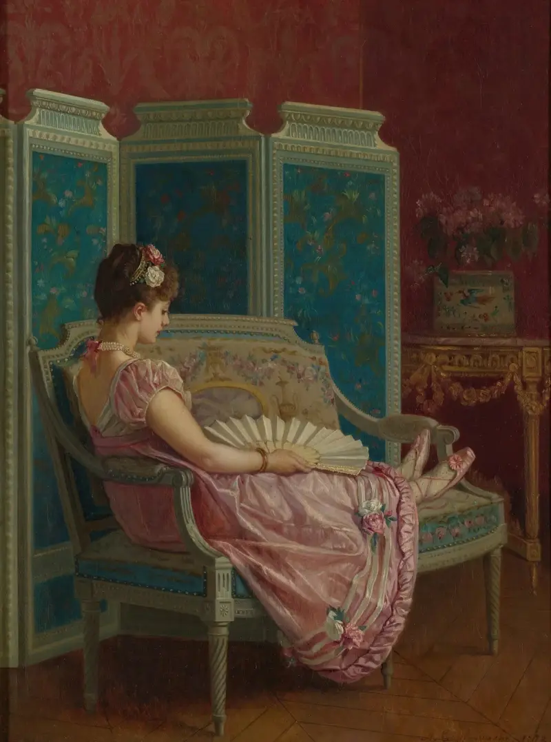 Müßige Gedanken von Auguste Toulmouche