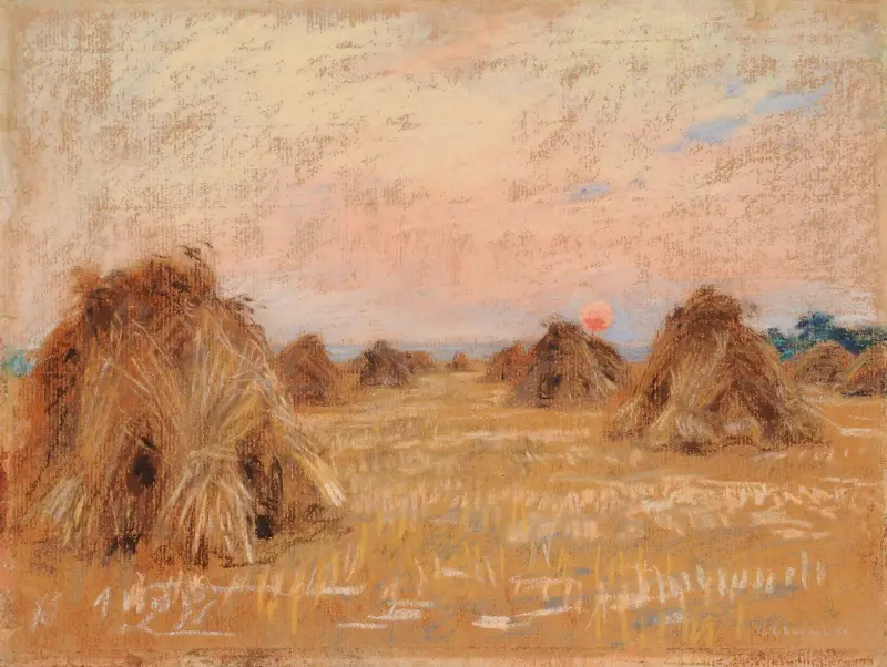 Dagens slut av Léon Augustin Lhermitte
