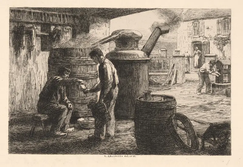 Alembik, Léon Augustin Lhermitte