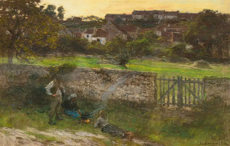 Vägarbetarna av Léon Augustin Lhermitte