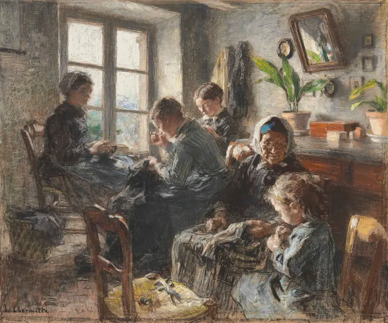 Die Näherinnen – Nr. 1 von Léon Augustin Lhermitte