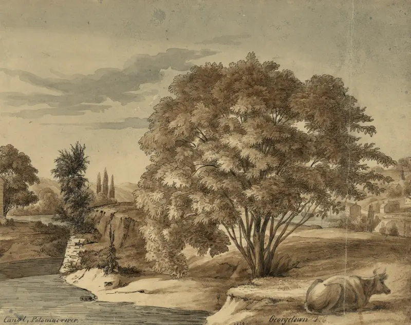 Kanał, rzeka Potomac, Georgetown, Augustus Köllner