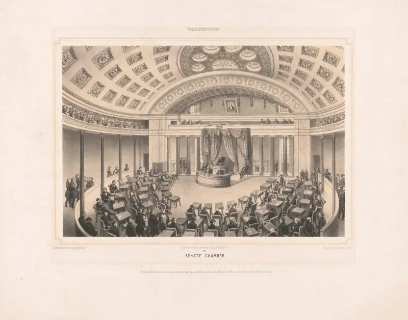 Washington. Senatssaal von Augustus Köllner