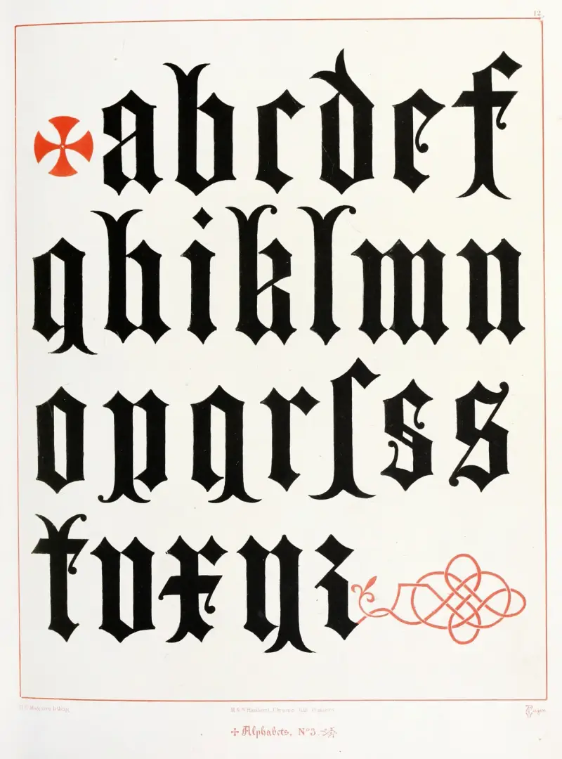 Abecedy 3, Augustus Pugin
