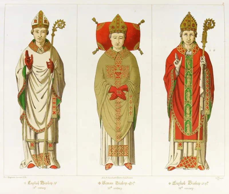 Roman and English Bishops av Augustus Pugin