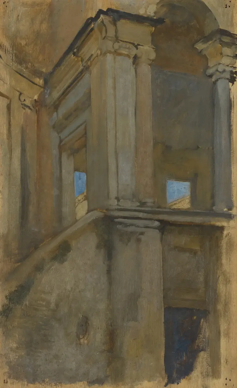 Architekturstudie, 1871 – Nr. 2 von Edwin Austin Abbey
