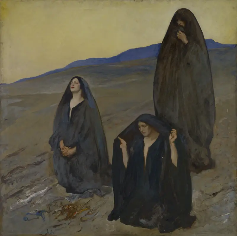 The Three Marys av Edwin Austin Abbey