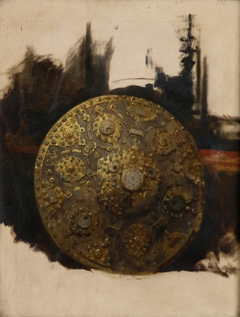 Study of an Oriental Shield av Stanisław Chlebowski