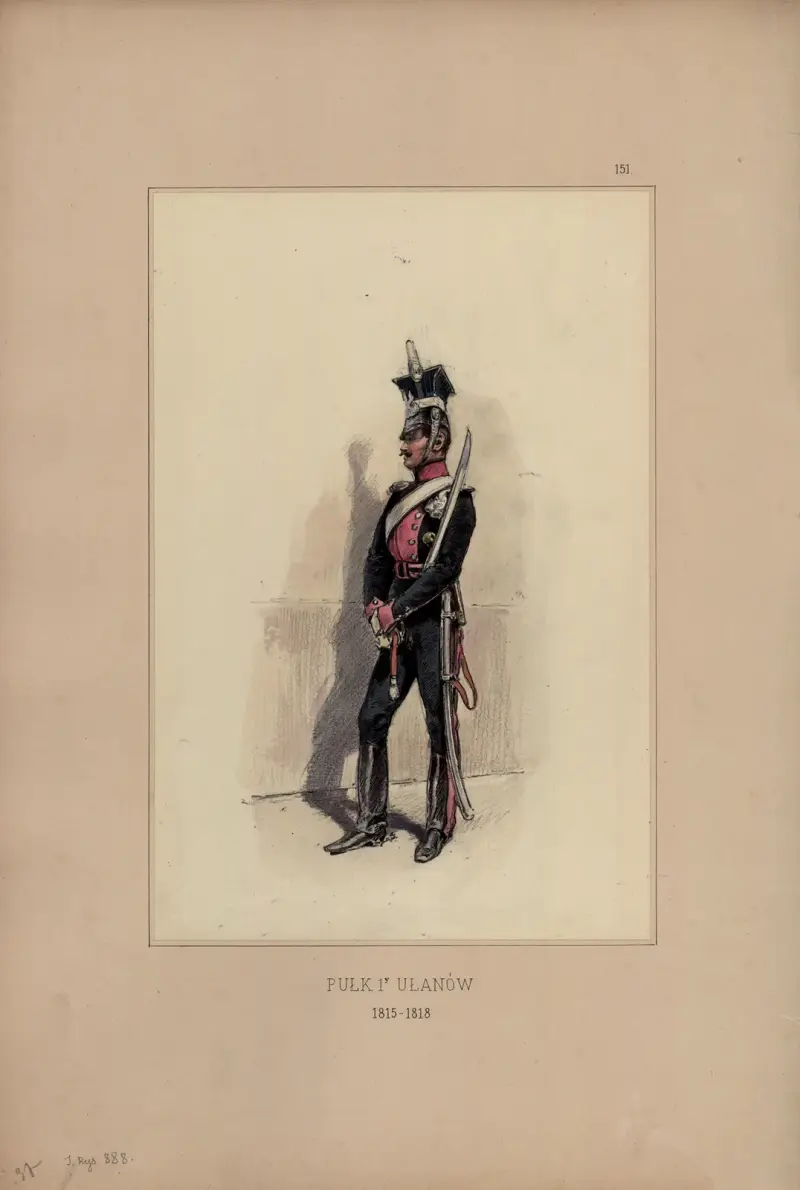 1 Pułk Ułanów 1815-1818 av Bronisław Gembarzewski