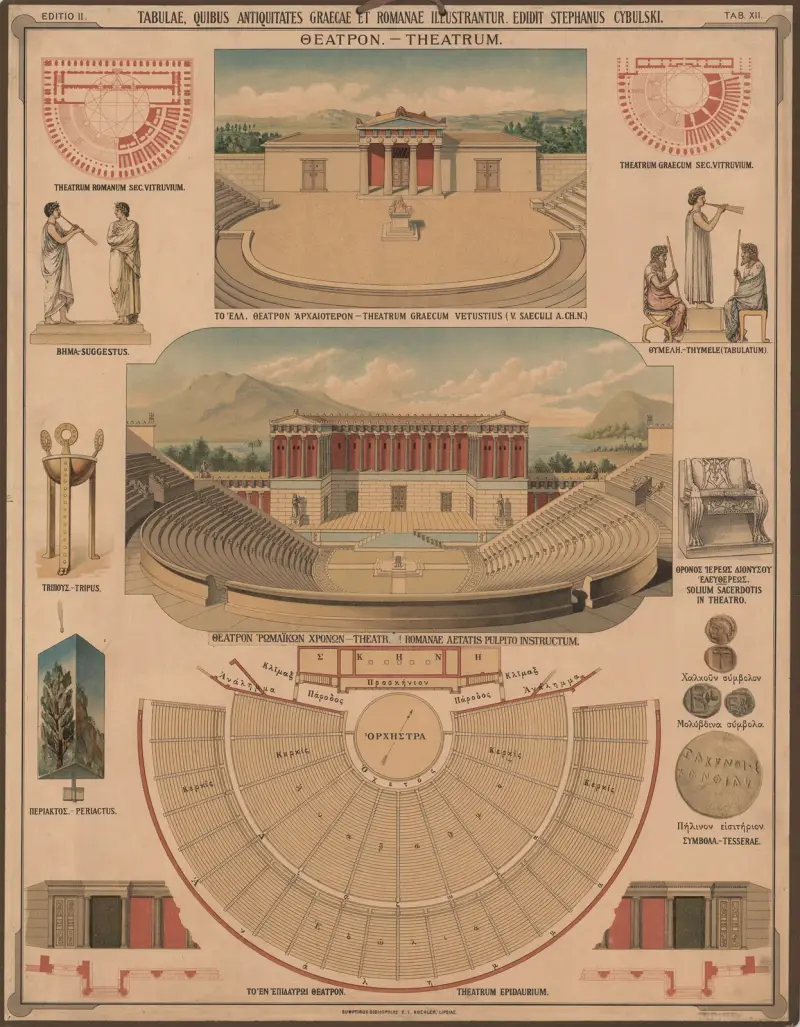 Griechisches Theater von Bronisław Gembarzewski