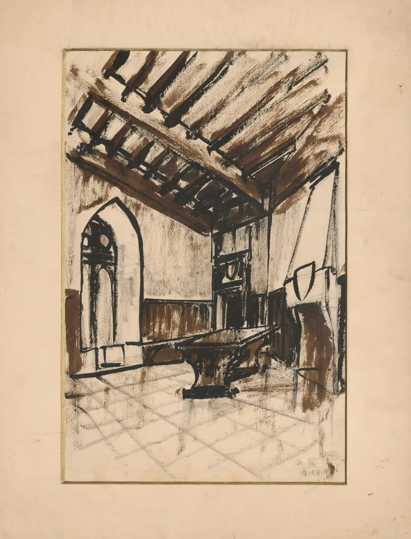 In Wawel Castle in the times of Casimir the Great av Stanisław Noakowski