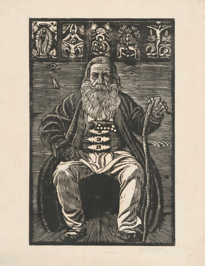 Alter Oberhirte von Władysław Skoczylas