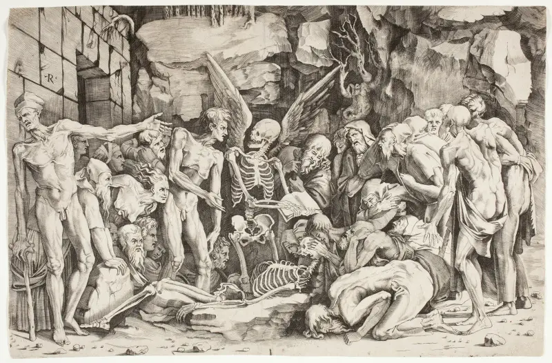 Die Skelette von Baccio Bandinelli
