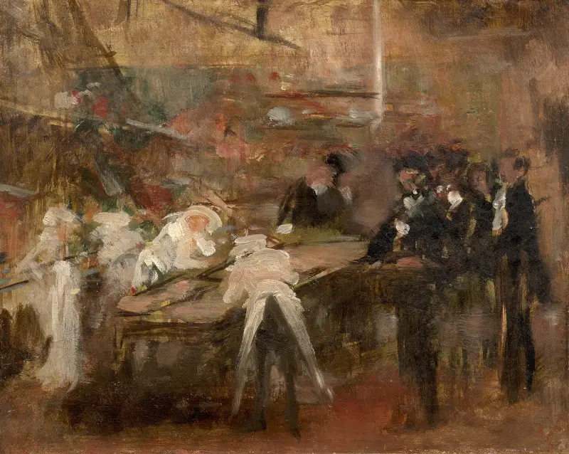 Aux cuisines av Jean-Baptiste Carpeaux