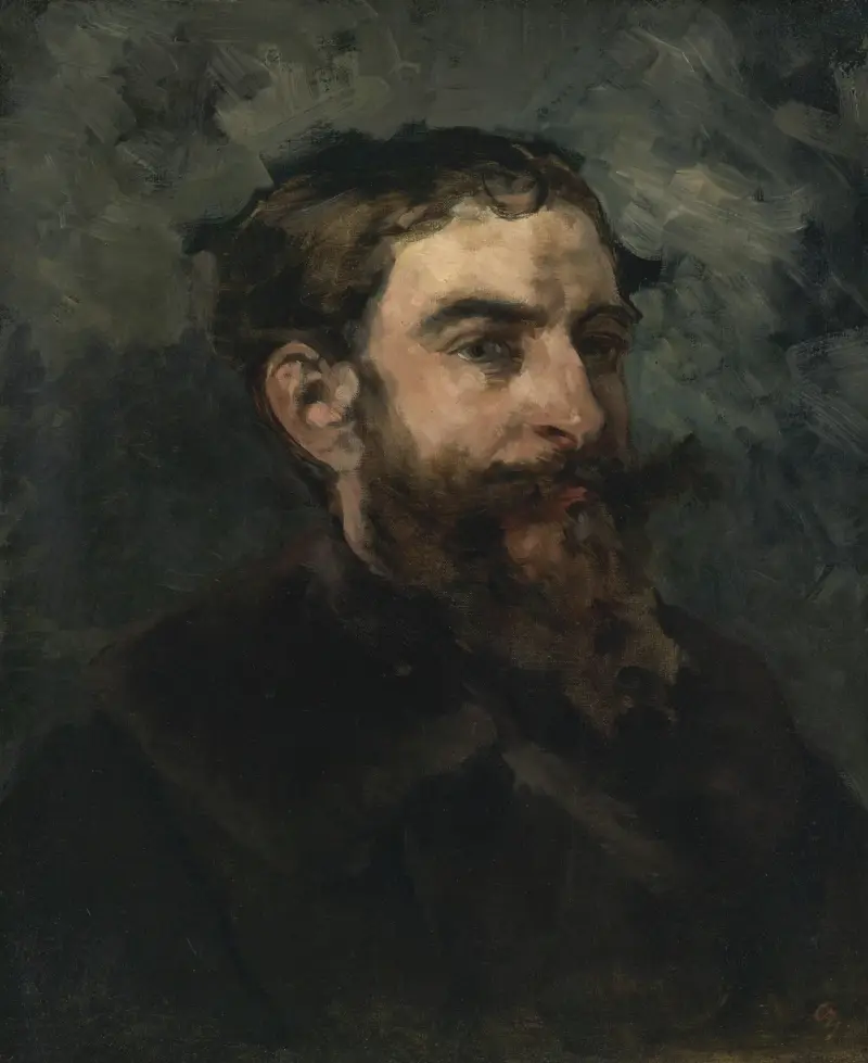 Man med brunt skägg av Jean-Baptiste Carpeaux