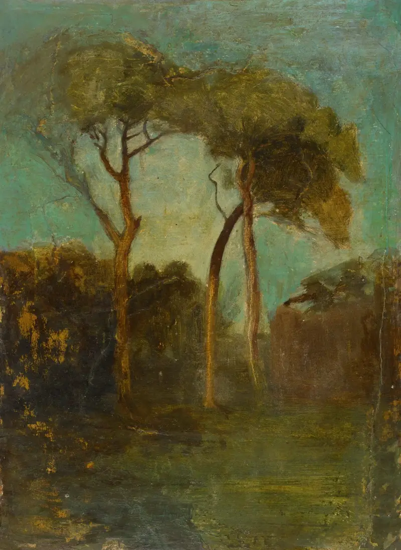 Pins parasols en Italie av Jean-Baptiste Carpeaux