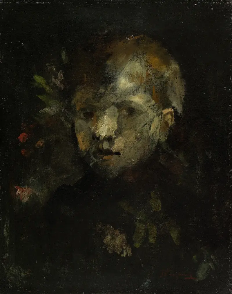 Portrait de Charles Carpeaux à trois ans av Jean-Baptiste Carpeaux
