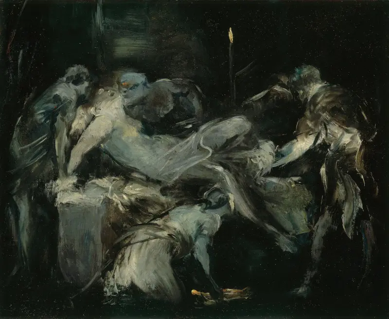 Scena porodu, Jean-Baptiste Carpeaux