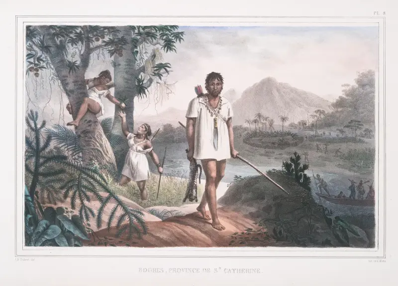 Bogres, province de St. Catherine av Jean Baptiste Debret